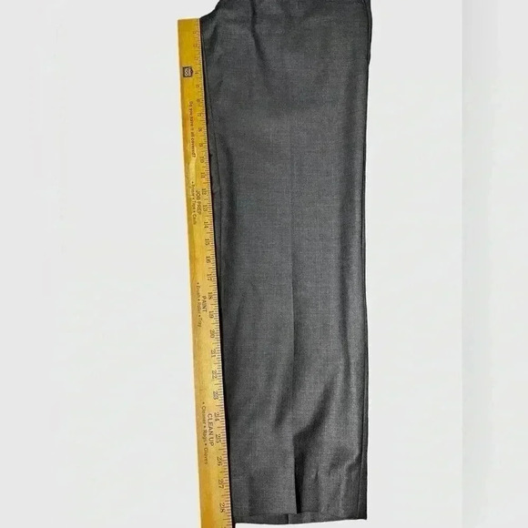 Lauren Ralph Lauren High Performance Wool Dress Pants Gray Stretch 34x28 - Picture 8 of 9